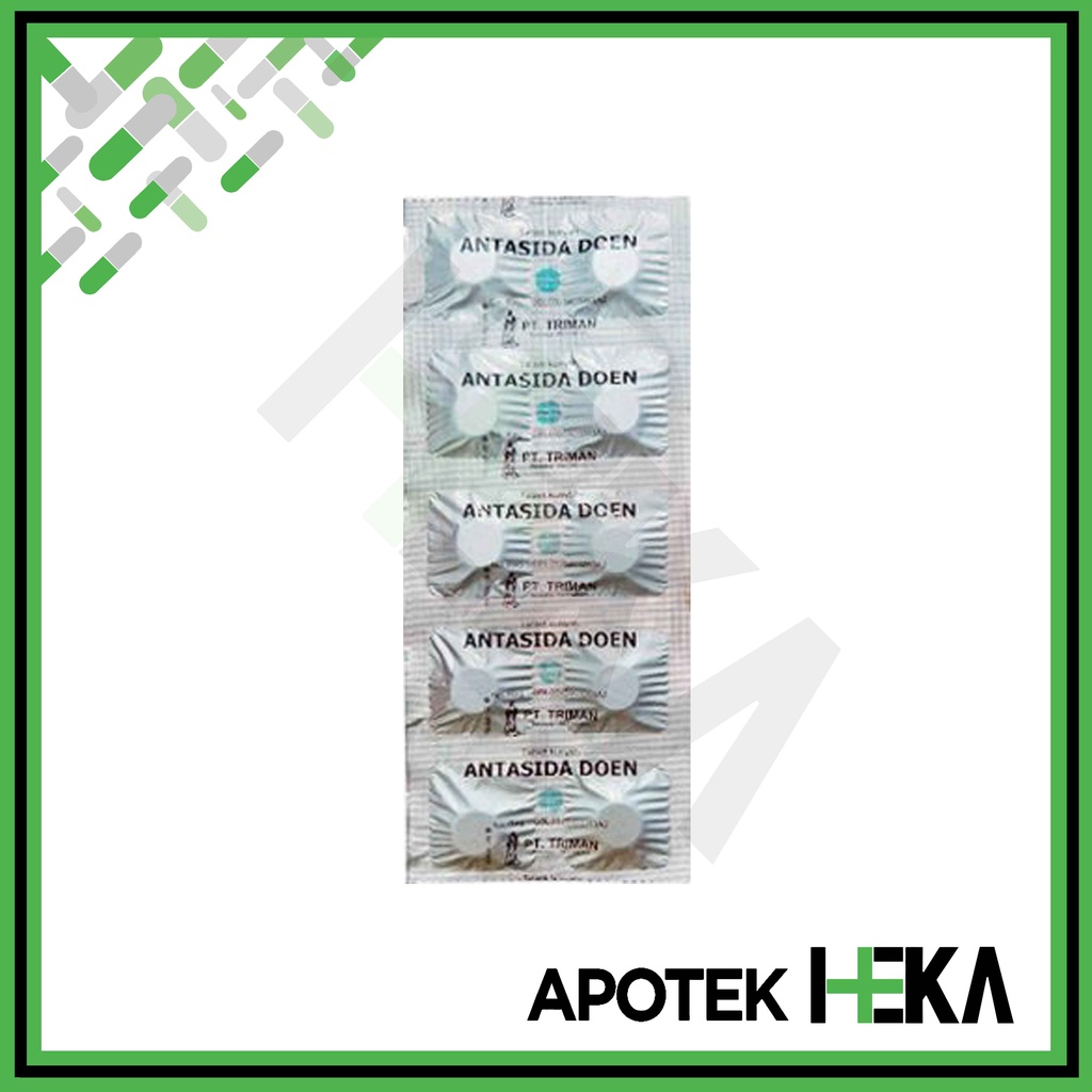 Jual Antasida Doen 200 Mg Triman Tablet Strip Isi 10 - Obat Sakit ...