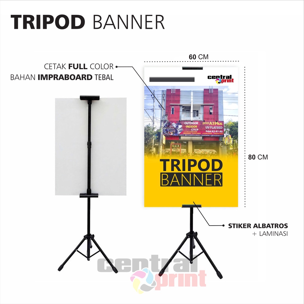 Jual Tripod Banner Shopee Indonesia