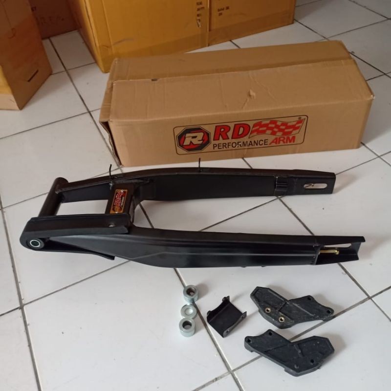Jual swing arm RD racing model ktm 250sx untuk motor KLX 150 D tracker ...