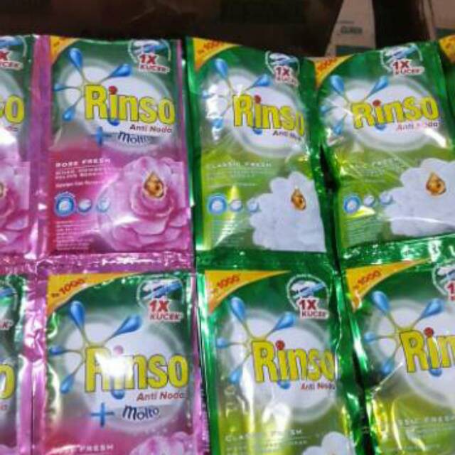 Jual RINSO CAIR 40 ML ISI 12 PCS | Shopee Indonesia