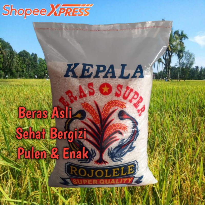 Jual Beras Slyp Super Rojolele 5kg Pulen Shopee Indonesia