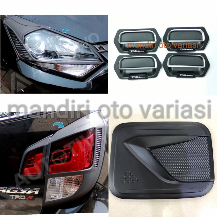 Jual Toyota Agya Ayla Cover Garnish Lampu Depan Belakang Outer Handle