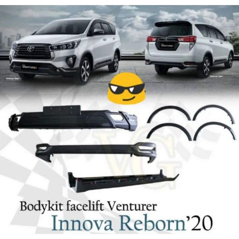 Jual BODYKIT INNOVA FACELIFT VENTURER ORIGINAL 2020-2021 NON FULLSET ...