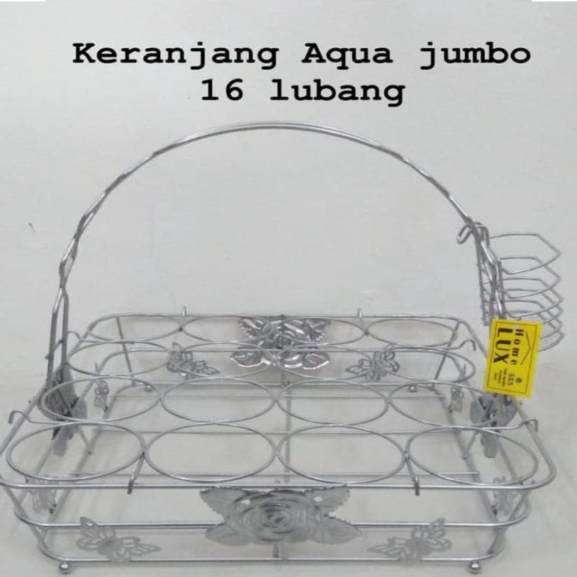 Jual Tempat Aqua Gelas Isi 16 Stainles Tempat Gelas Plastik Isi 10stainles Keranjang Air 0114