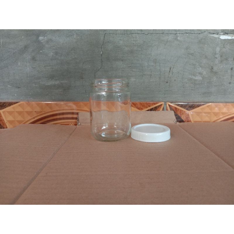 Jual Botol Kaca Jar Kci Ml Tutup Plastik Shopee Indonesia