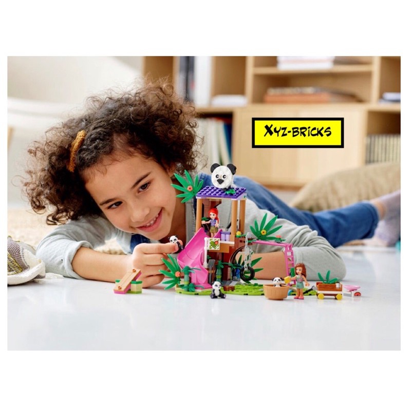 Jual LEGO 41422 Friends Panda Jungle Tree House Shopee Indonesia