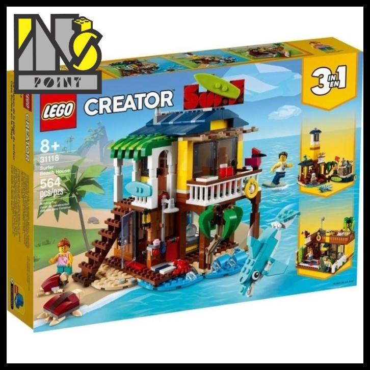 Jual Lego 31118 - Creator - Surfer Beach House | Shopee Indonesia