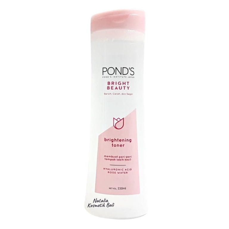 Jual Pond's Bright Beauty Brightening Toner Hyaluronic Acid Rose Water