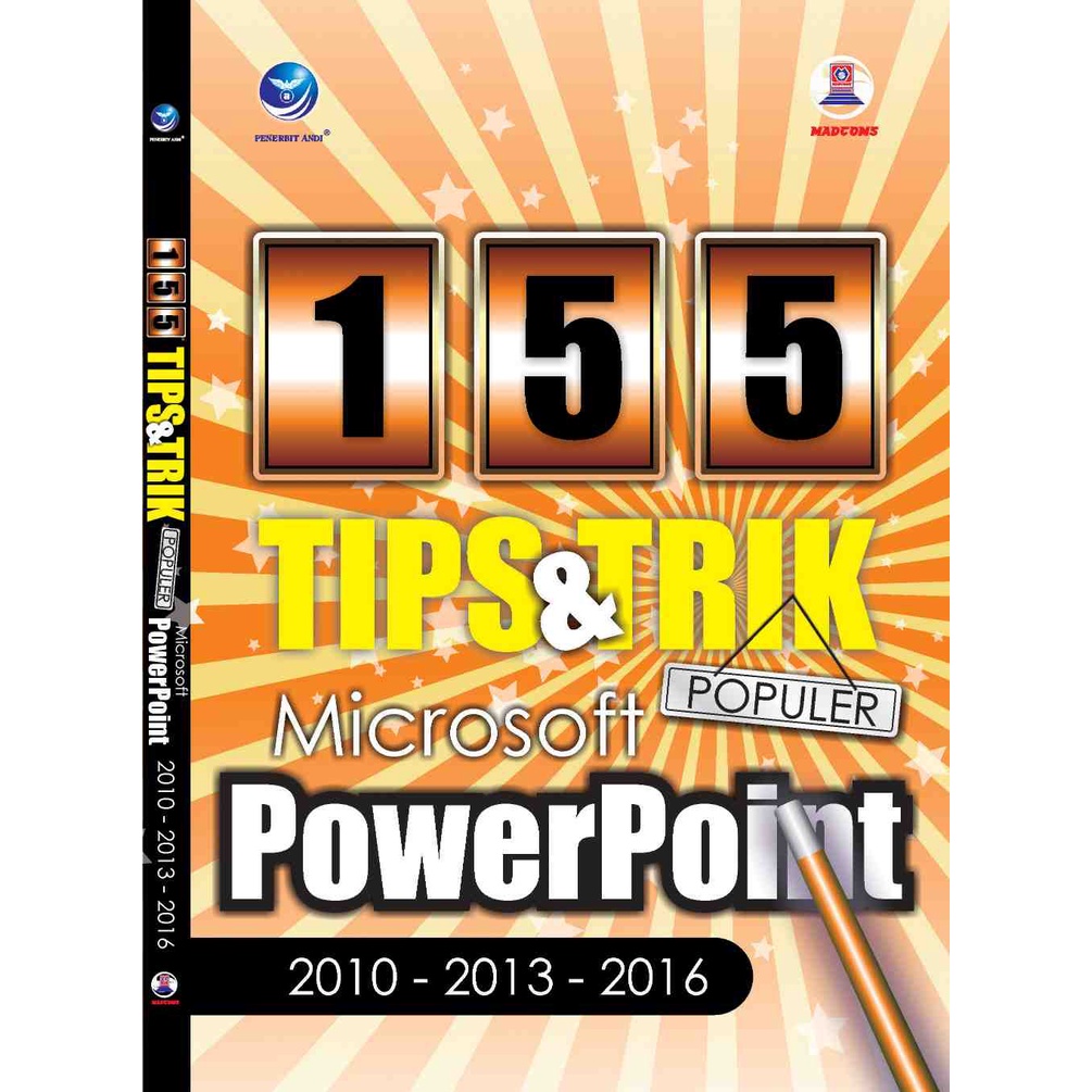 Jual Buku 155 Tips Dan Trik Populer Microsoft PowerPoint 2010-2013-2016 ...