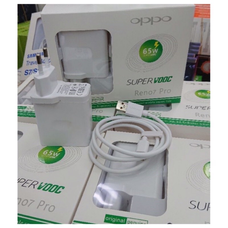 Jual Charger Oppo Ori 100% Reno 7 Pro Fast Charging Colokan V8/Micro ...