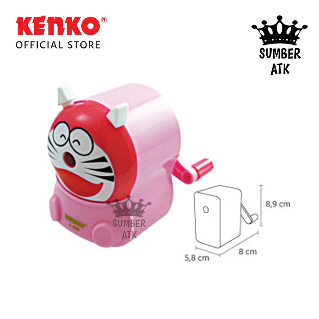 Jual KENKO Table Sharpener F-1DR Doraemon / Rautan Pensil | Shopee ...