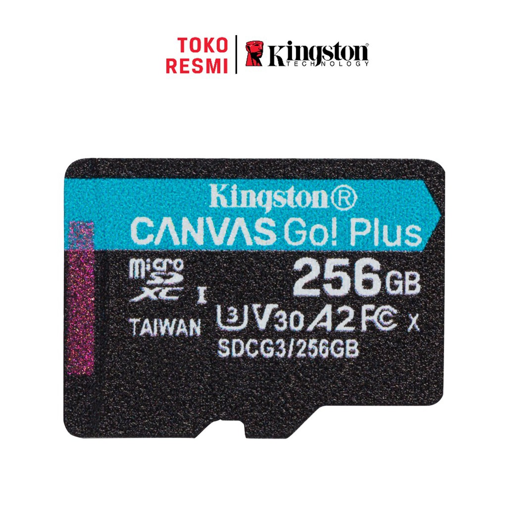 Kingston Canvas Go! Plus Class 10 microSD Card 256GB (SDCG4/256GBSP) (2)