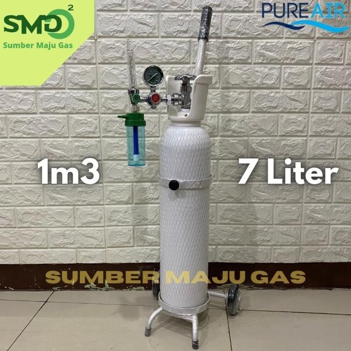 Jual Tabung Oksigen 1meter Kubik Lengkap Siap Pakai | Shopee Indonesia