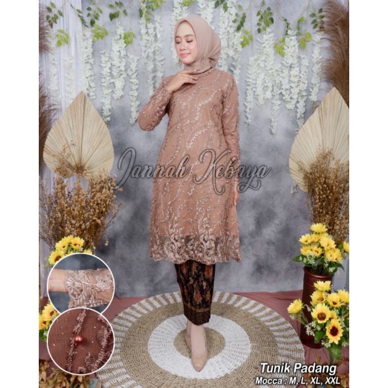 Jual Real Pict Tunik Tille Kebaya Bundo Knduang Tunik Padang Kebaya