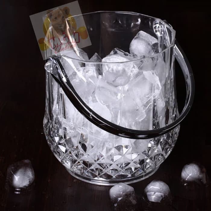 Jual 1.2L Polycarbonate Tempat es batu ember - Ice bucket wine chiller ...