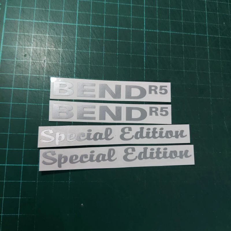 Jual Sticker Cutting Bend R5 dan Special Edition v.1 isi 4 pcs | Shopee ...