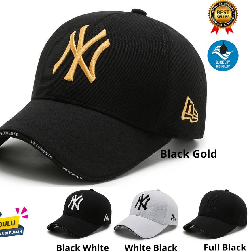 Jual Topi Baseball NY VETEMENTS Pria Wanita Fashion Snapback Import Cap ...