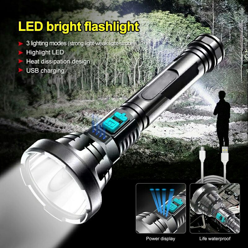 Jual G359 Senter LED besar super terang Super Bright LightFlash besar ...
