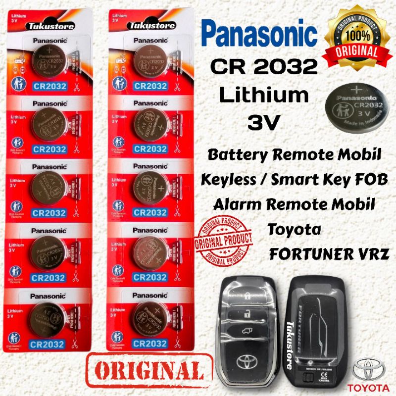 Jual Battery Fortuner VRZ Baterai Remote Mobil Toyota FORTUNER VRZ