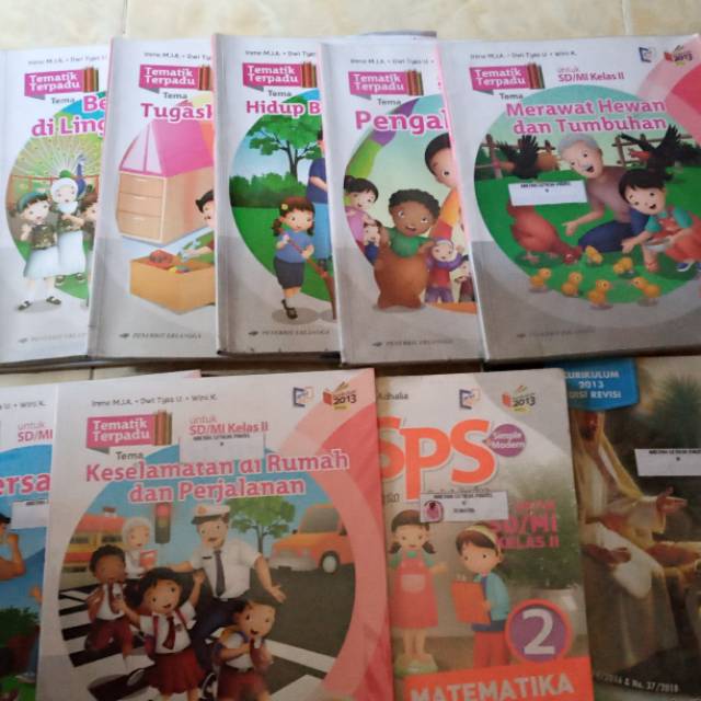 Jual Buku baca cetak tematik kelas 2 Sd (second) kurikulum 2013 ...