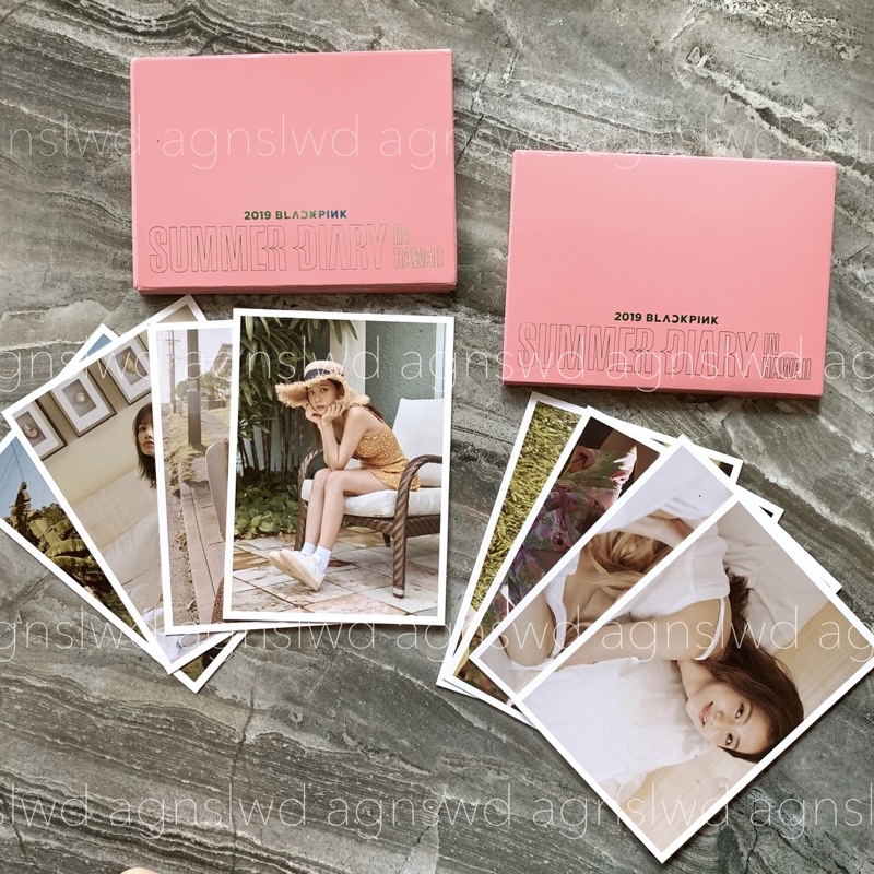 Jual Blackpink Summer Diary in Hawaii 2019 official postcard set