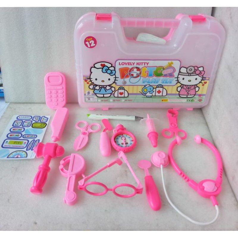 Jual Dokter Play Set Frozen Hello Kitty / Mainan Dokter-Dokteran Anak ...