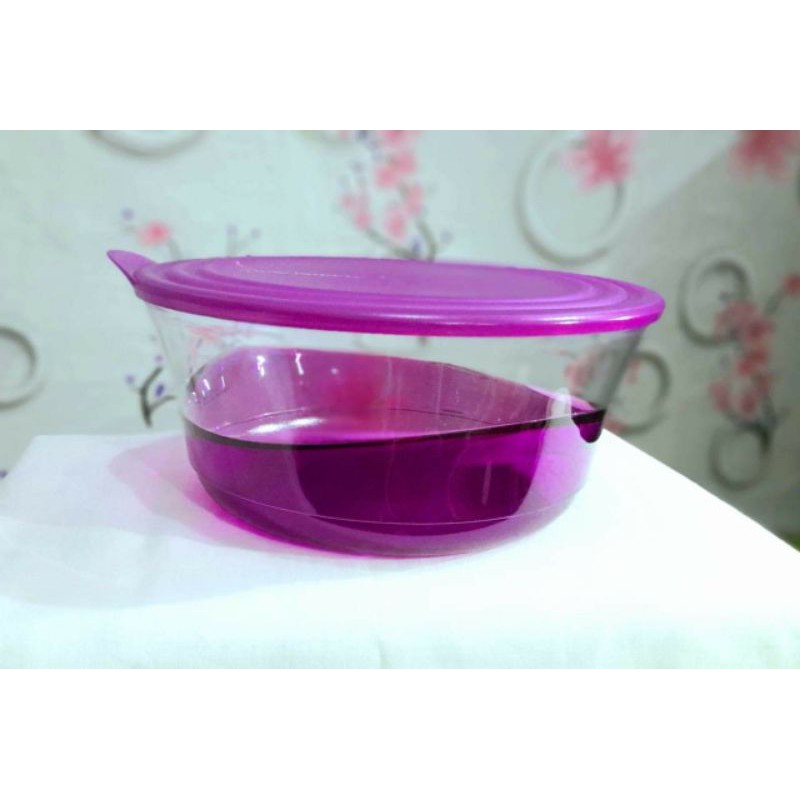 Jual eleganzia bowl 2,3 liter ungu tupperware Shopee Indonesia