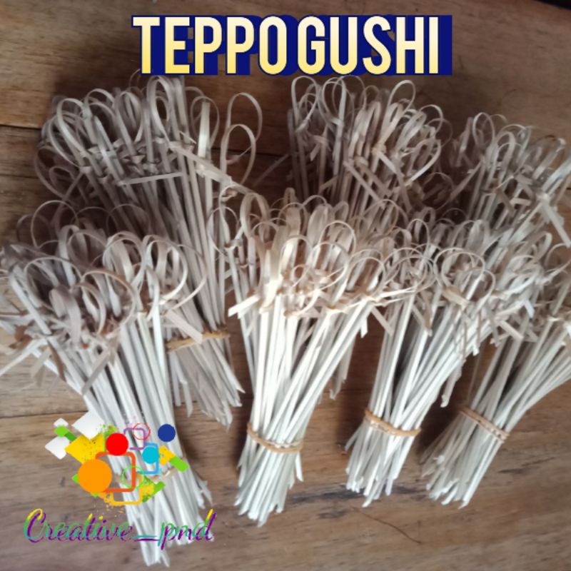 Jual Tusuk Sate Simpul Teppo Gushi Tusuk Sate Konde Berbagai Ukuran