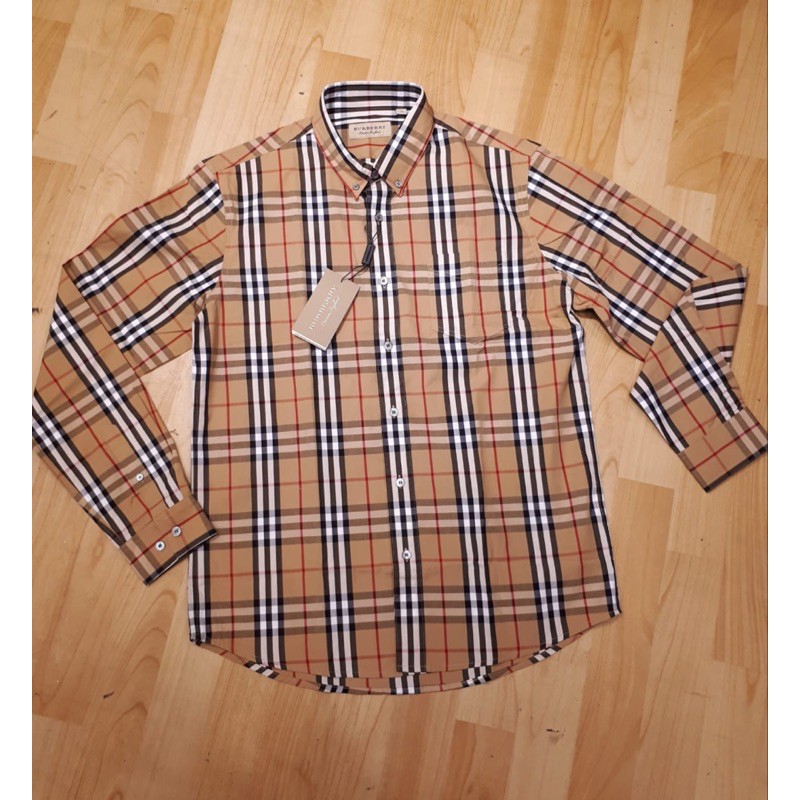 Kemeja 2024 burberry original