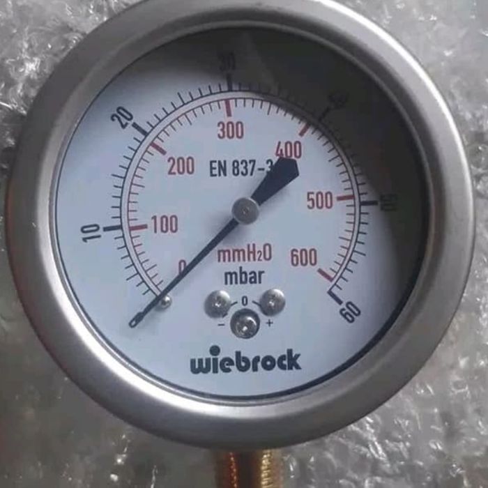 Jual Low Pressure Gauge / manometer indicator 4