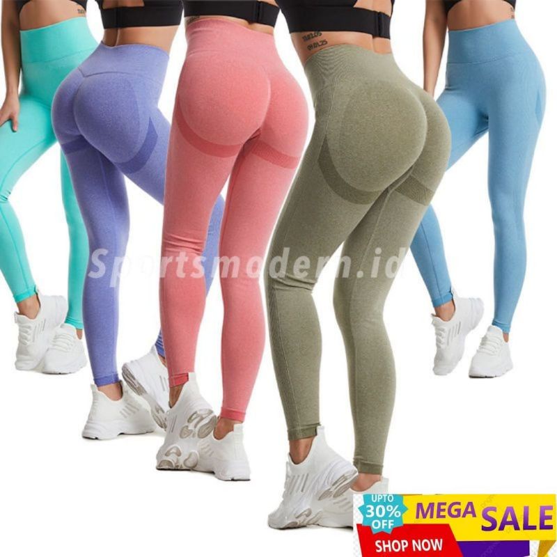 Jual Celana Olahraga Wanita Premium Celana Gym Fitness Yoga [Hips line]