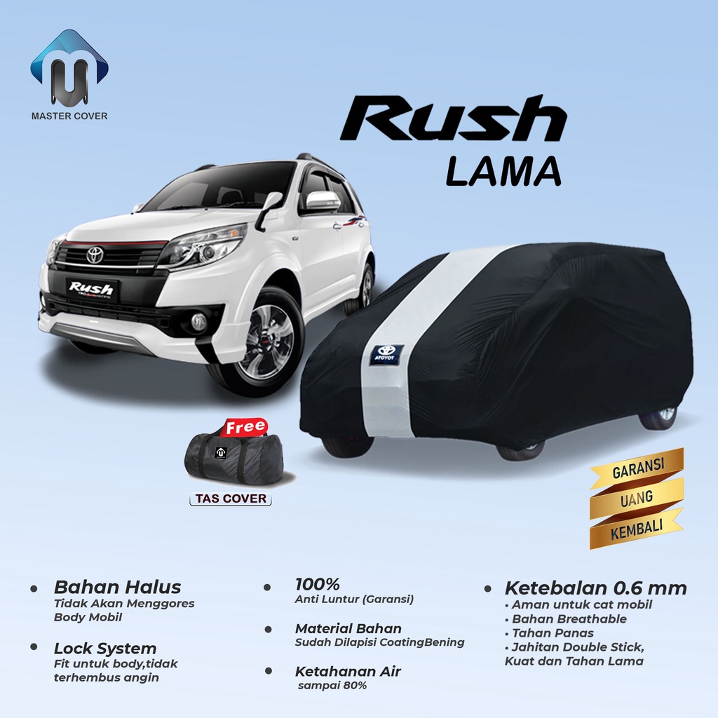 Jual Cover Sarung Mobil Toyota Rush Lama Selimut Penutup Mobil