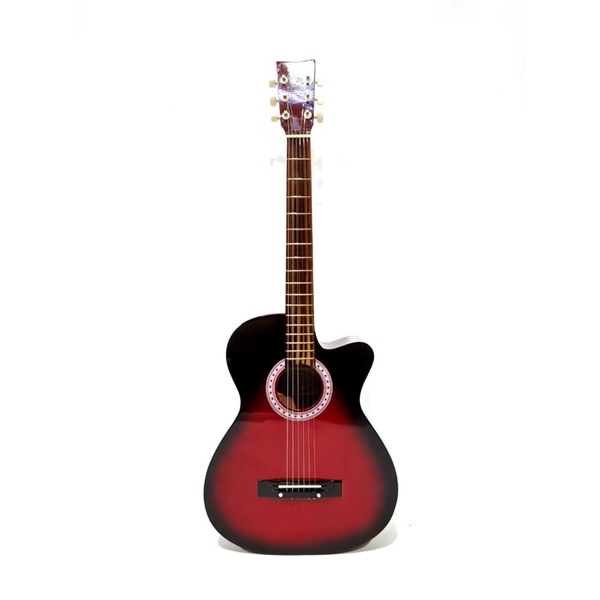 Jual Gitar Akustik Pemula Tipe F310 P Warna Sunburst Model Coak Senar ...