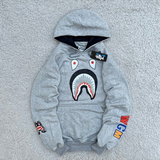 Jual bape store shark hoodie original