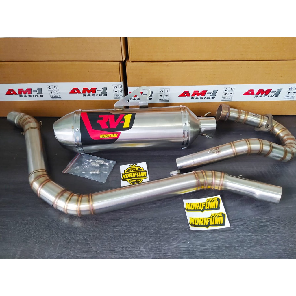 Jual Kenalpot Knalpot Racing Norifumi Rv1 Crf 250 Rally Klx 250 230 ...