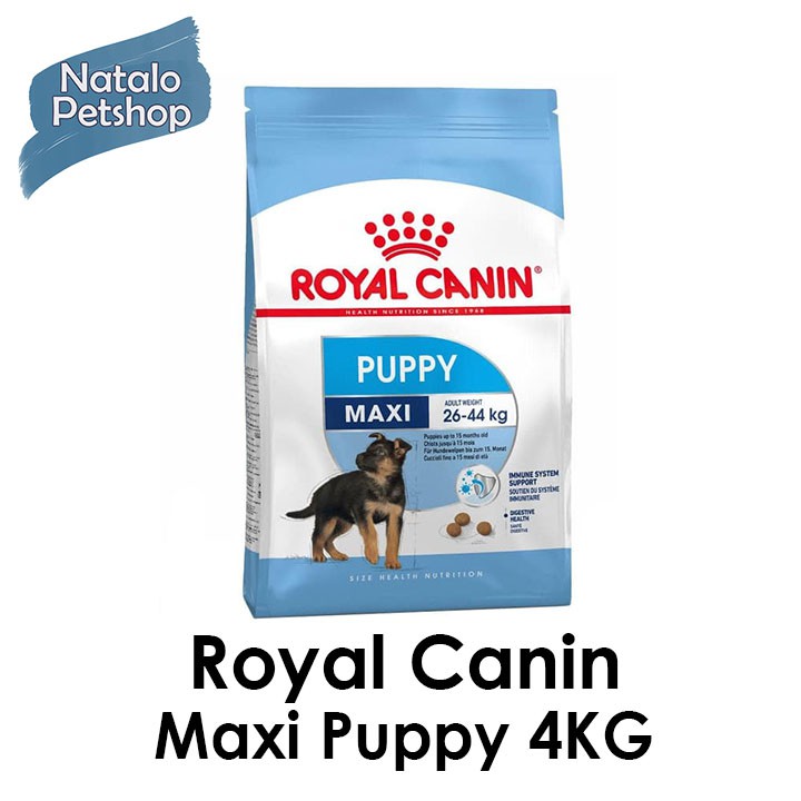 Royal canin best sale puppy maxi 4kg