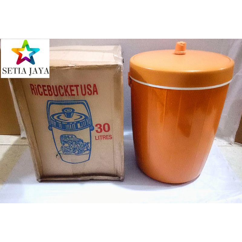 Jual TERMOS NASI/ES/RICE BUCKET USA TOPSTAR 30 Liter | Shopee Indonesia