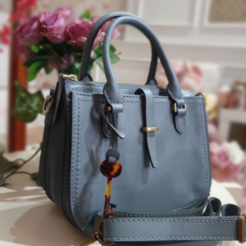 Fossil ryder best sale satchel chambray