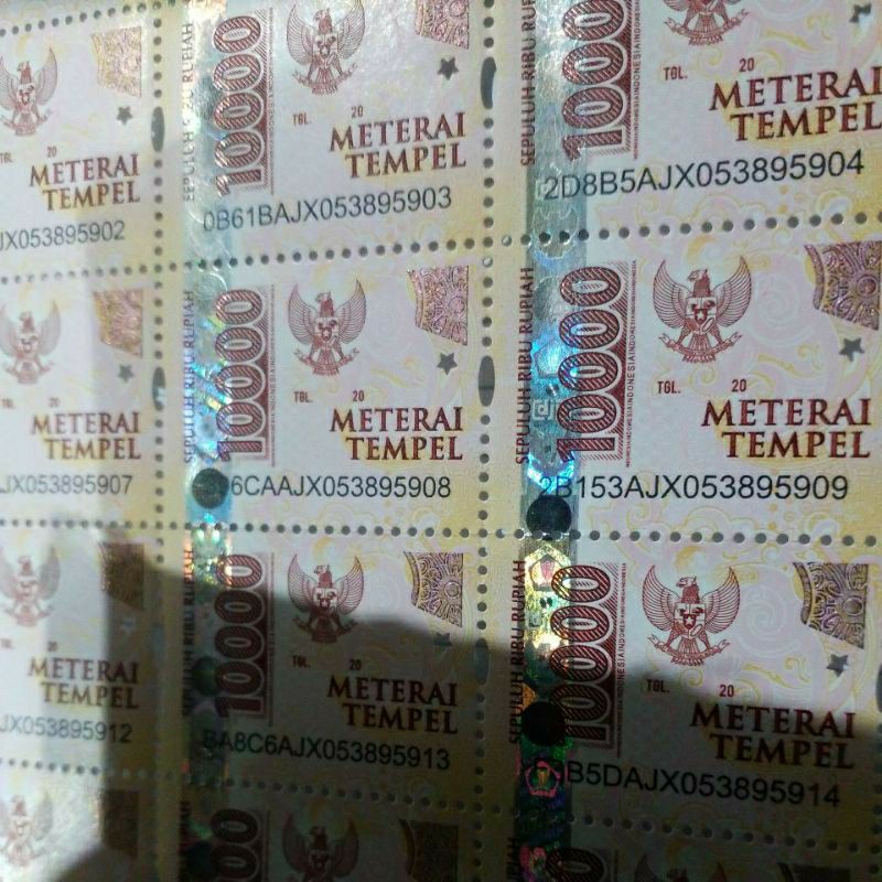 Jual Materai 10 Ribu Terlengkap & Harga Terbaru Juli 2026 | Shopee ...