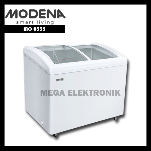 Jual Modena MC 0335 Sliding Glazz Freezer Box 336 Liter | Shopee Indonesia