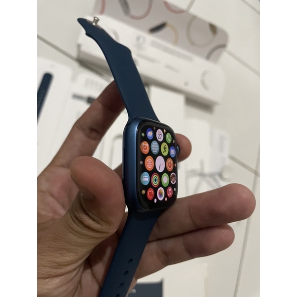 Apple watch series 7 40mm navy blue second 6 3 2 5 4 iwatch