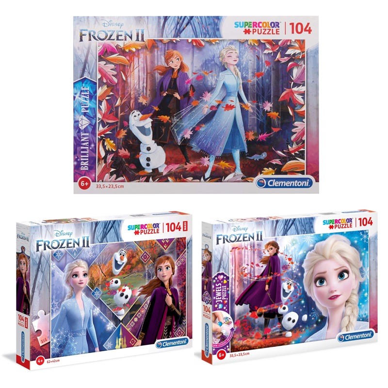 Jual Disney Frozen 2 Jewels, Brilliant and Super Colors Jigsaw Puzzle ...