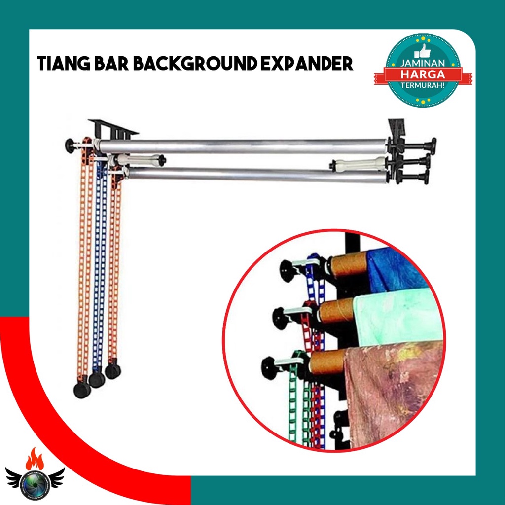 Jual Tiang Bar Background Expander | Shopee Indonesia