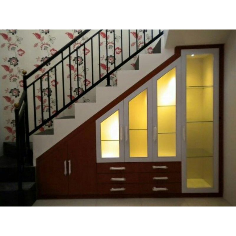 Jual LEMARI BAWAH TANGGA CUSTOM | Shopee Indonesia