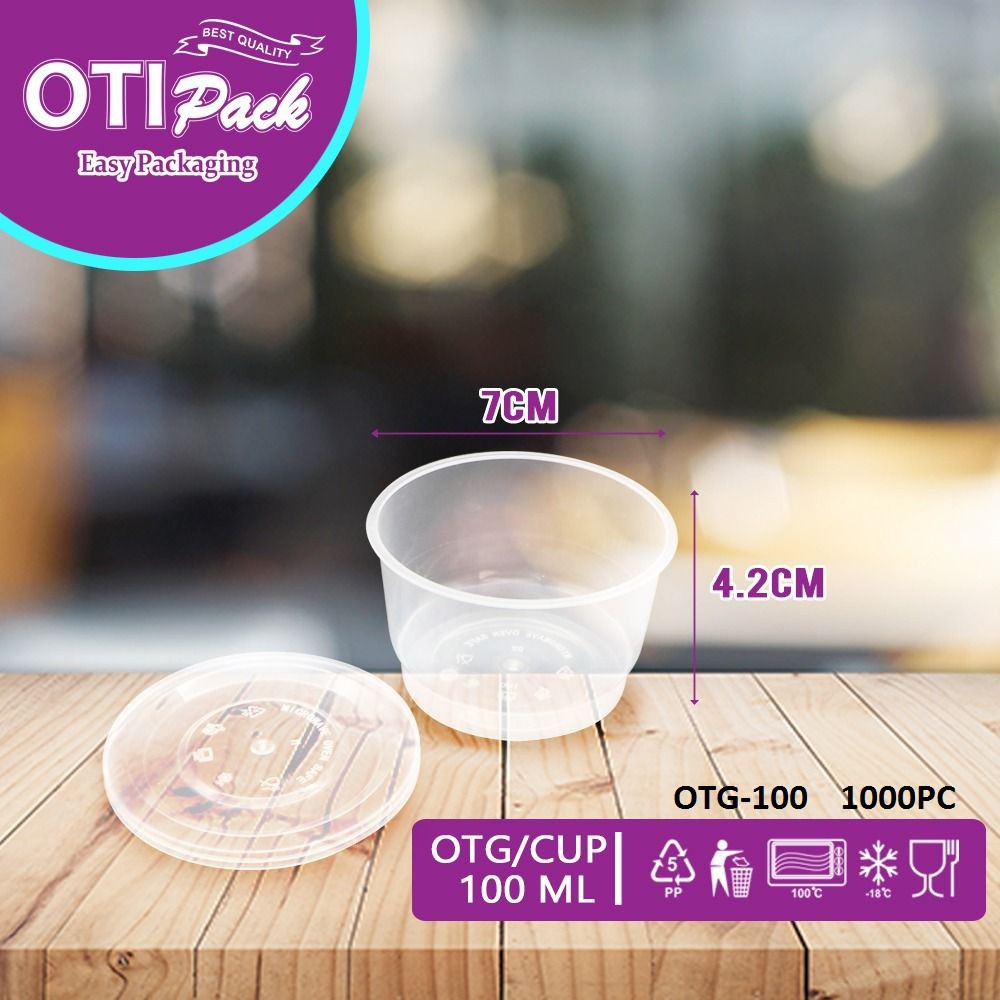 Jual oti pack thinwall 100 ml otg 100 Shopee Indonesia