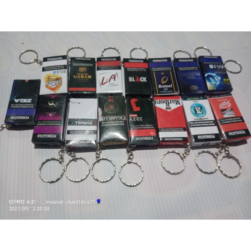 Jual Gantungan Kunci Rokok Minimalis Cantik Dan Unik Cuma 5Rb Dapat 2 ...