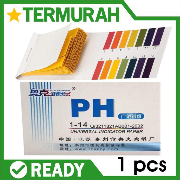 Jual Kertas Lakmus Asam Basa Terlengkap & Harga Terbaru Juli 2026 ...