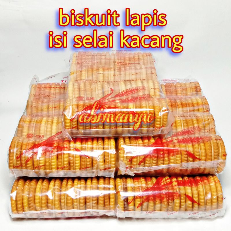 Jual KREKERS KRIM KACANG - BISKUIT HEALTHY PEANUT 1125gr | Shopee Indonesia