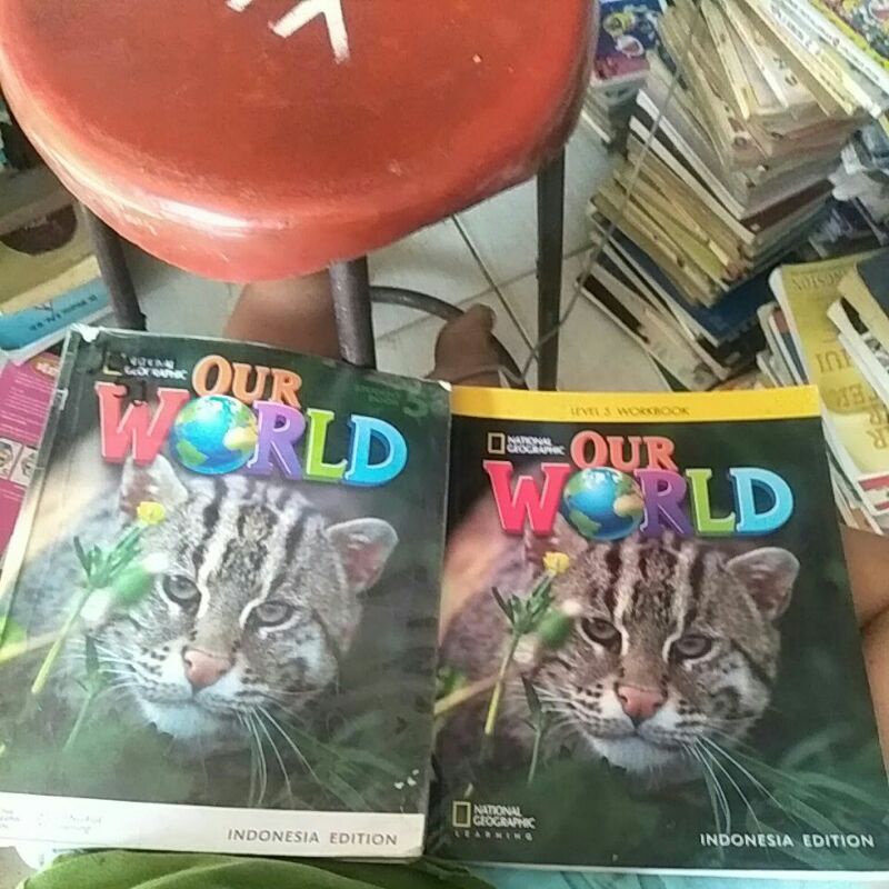 Jual our world workbook & student book level 5 | Shopee Indonesia