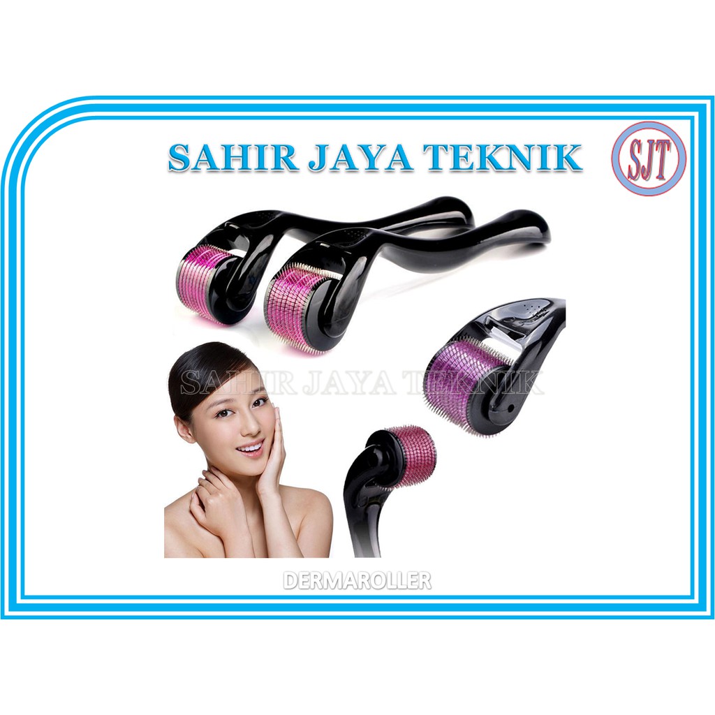 Jual ALAT KECANTIKAN TREATMENT DERMAROLLER ORIGINAL Black UKURAN